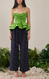 BALI PANTS - NAVY POLKA