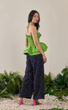 BALI PANTS - NAVY POLKA