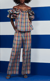 BALI PANTS - PINK CHECKERED