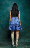 BEGONIA DRESS - INDIGO