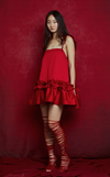BEGONIA DRESS - RUBY