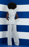 BALI PANTS - BLUE CORDED STRIPES