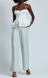 BALI PANTS - GREEN STRIPES