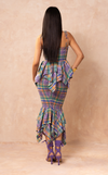 TUVALU SKIRT - PURPLE PLAID