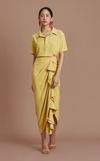 FLORA SKIRT - EGG YOLK