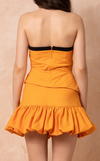 NEBRASKA SKIRT - ORANGE