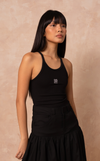 TONIA TANK TOP - BLACK