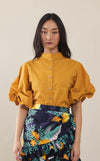CAMIA TOP - MUSTARD