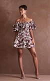 IPANEMA DRESS - BROWN COCONUT
