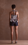 BIRA TOP - BROWN FLORAL