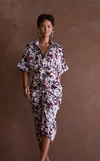 ASMARA DRESS - BROWN FLORAL