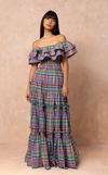 AKITA SKIRT - PURPLE PLAID (PRE ORDER)