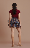 AYDA SKIRT - CHEVRON