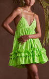 KENYA DRESS - NEON TIE DYE