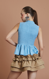 BRISBANE TOP - BLUE