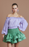 VIDA SKIRT - PISTACHIO (PRE ORDER)