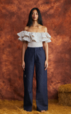 IBIZA TOP - BLUE DIAMOND
