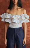 IBIZA TOP - BLUE DIAMOND