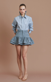 MILANO POLO - LIGHT BLUE TRELLIS