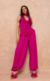 SORRENTO PANTS - BOUGAINVILLEA