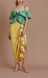 FLORA SKIRT - EGG YOLK