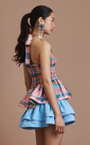 VENEZIA MINI SKIRT - BLUE
