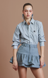 MILANO POLO - BLACK DOTTED SQUARE