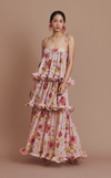 AURORA MAXI DRESS - PINK FLORAL (PRE-ORDER)