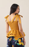 FIRENZE TOP - MUSTARD