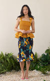 FIRENZE TOP - MUSTARD
