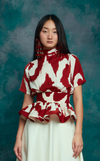 GAMBIA TOP - VERMILION- Anniversary Edition