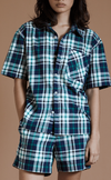 IAGO POLO - GREEN PLAID