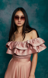 IBIZA TOP - DUSTY ROSE