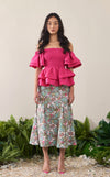 MIKO SKIRT - GREEN GARDEN