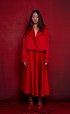 NARA SKIRT - RUBY
