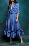 NARITA SKIRT - INDIGO (PRE-ORDER)