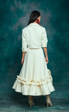 NARITA SKIRT - WHITE (PRE-ORDER)