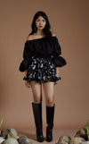 PERLA TOP - BLACK