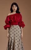 PERLA TOP - RED
