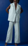 PAPUA VEST - SAGE LINEN