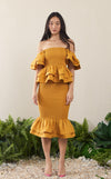 ROMA TOP - MUSTARD