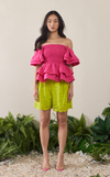 ROMA TOP - HOT PINK
