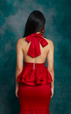 TIBET TOP - SCARLET RED (PRE-ORDER)