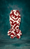VENEZIA MIDI SKIRT - VERMILION - Anniversary Edition