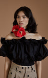 VIERA TOP - BLACK