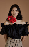 VIERA TOP - BLACK