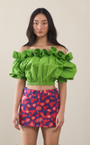 VIERA TOP - GREEN APPLE