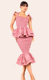 VENEZIA MIDI SKIRT- TARTAN PRINTS