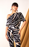 TUNISIA TOP - MAASAI MARA PRINTS