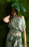 ATTA TOP - LIGHT SAGE